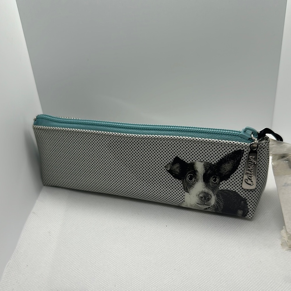 Catseye London Etching Dog Long Cosmetic/Pencil Case - New with Tags! - Picture 2 of 16